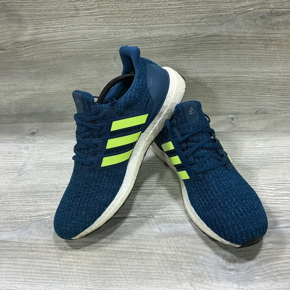 Adidas Ultraboost 4.0 Legend Marine Sneakers Mens Size 11.5 Multi Lace Up F35234
